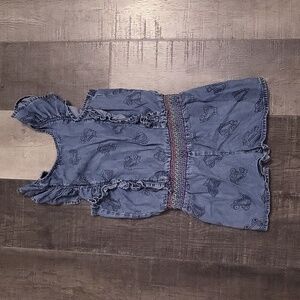Girls Jumper / Denim